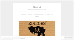 Desktop Screenshot of editorsinkhk.com